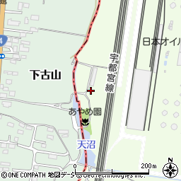 栃木県河内郡上三川町多功2452周辺の地図