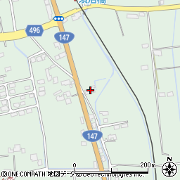 長野県大町市常盤3812周辺の地図