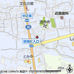 長野県埴科郡坂城町中之条765周辺の地図