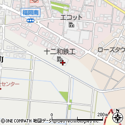 石川県能美市西二口町乙周辺の地図