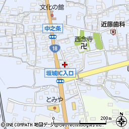 長野県埴科郡坂城町中之条737周辺の地図