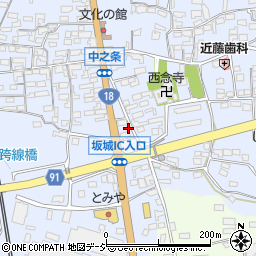 長野県埴科郡坂城町中之条737周辺の地図