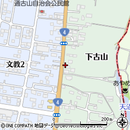 栃木県下野市下古山69-1周辺の地図