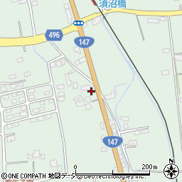 長野県大町市常盤3754周辺の地図