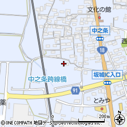 長野県埴科郡坂城町中之条85周辺の地図