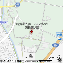 いきいき萌丘東ノ郷周辺の地図