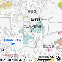 辰口温泉周辺の地図
