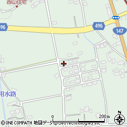 長野県大町市常盤2382周辺の地図