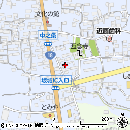 長野県埴科郡坂城町中之条771周辺の地図