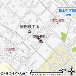 石川県能美市浜町ヲ周辺の地図
