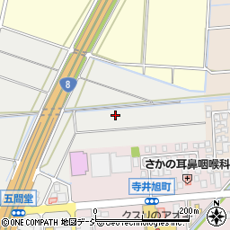 石川県能美市五間堂町庚周辺の地図