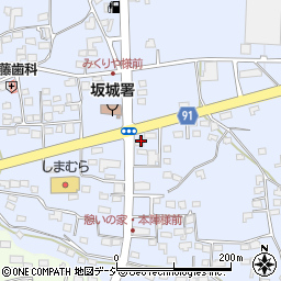 長野県埴科郡坂城町中之条1321周辺の地図