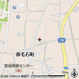 群馬県前橋市鼻毛石町2257-10周辺の地図