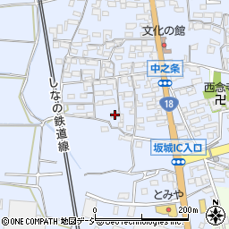 長野県埴科郡坂城町中之条712周辺の地図