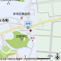 石川県能美市末寺町イ80周辺の地図