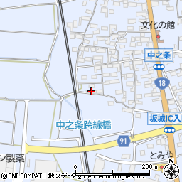 長野県埴科郡坂城町中之条223周辺の地図