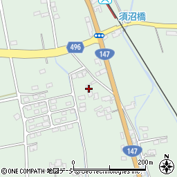 長野県大町市常盤3751周辺の地図
