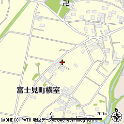 群馬県前橋市富士見町横室744-7周辺の地図