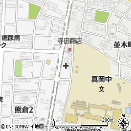 栃木県真岡市熊倉2丁目2周辺の地図