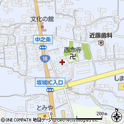 長野県埴科郡坂城町中之条773周辺の地図