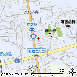長野県埴科郡坂城町中之条776周辺の地図
