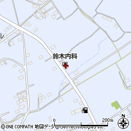 鈴木内科周辺の地図