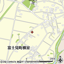 群馬県前橋市富士見町横室744-8周辺の地図