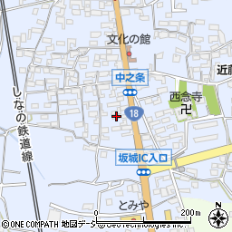 長野県埴科郡坂城町中之条730周辺の地図