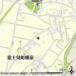 群馬県前橋市富士見町横室744-9周辺の地図