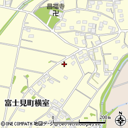 群馬県前橋市富士見町横室744-1周辺の地図