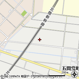 石川県能美市五間堂町甲周辺の地図