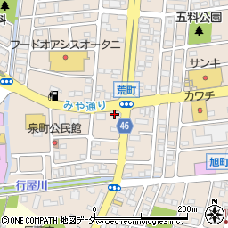 岡島歯科医院周辺の地図