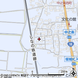 長野県埴科郡坂城町中之条702周辺の地図