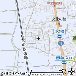 長野県埴科郡坂城町中之条708周辺の地図