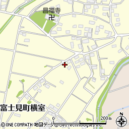 群馬県前橋市富士見町横室744-6周辺の地図