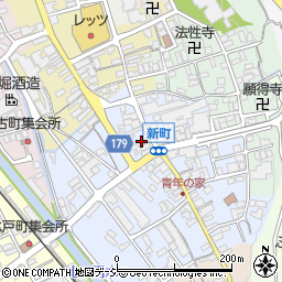 読売新聞鶴来ＹＣ周辺の地図