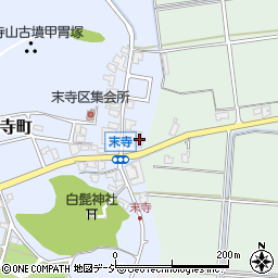 石川県能美市末寺町イ90周辺の地図