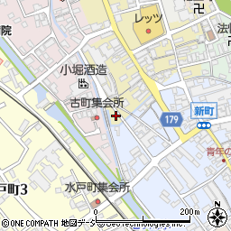 石川県白山市鶴来本町１丁目ワ84周辺の地図