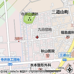 石川県能美市寺井町ま周辺の地図