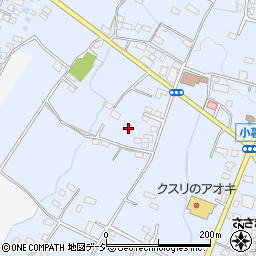 群馬県前橋市富士見町小暮224周辺の地図