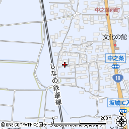 長野県埴科郡坂城町中之条231周辺の地図