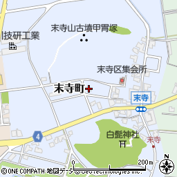 石川県能美市末寺町イ22周辺の地図