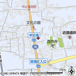 長野県埴科郡坂城町中之条787-1周辺の地図