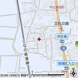長野県埴科郡坂城町中之条681周辺の地図
