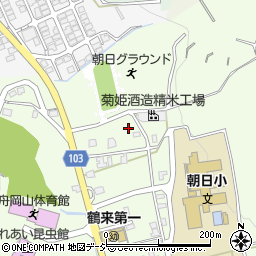 石川県白山市鶴来日吉町周辺の地図