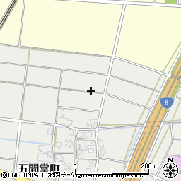石川県能美市五間堂町辛周辺の地図