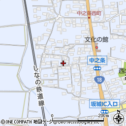長野県埴科郡坂城町中之条680周辺の地図