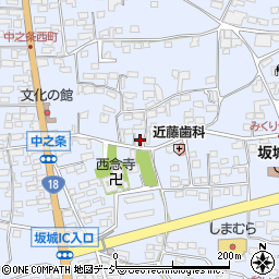 長野県埴科郡坂城町中之条797周辺の地図