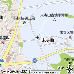 石川県能美市末寺町イ213周辺の地図