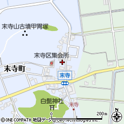 石川県能美市末寺町イ41周辺の地図